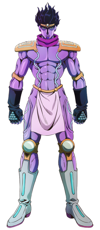 highdio:Diver Down, Star Platinum and Weather Report models (transparent), Stone Ocean Anime.