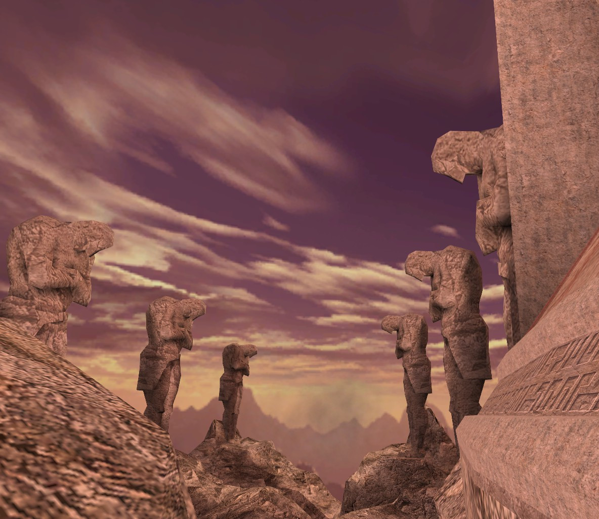 ablank2:    Knights of the Old Republic II A Screenshot SeriesPart VI: Korriban 