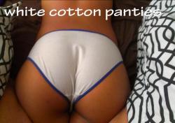 white cotton panties pantyland.tumblr.com