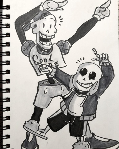 A couple of cool dudes ✨✨ Also screw Inktober rules, I’m gonna finish the last four this week when I