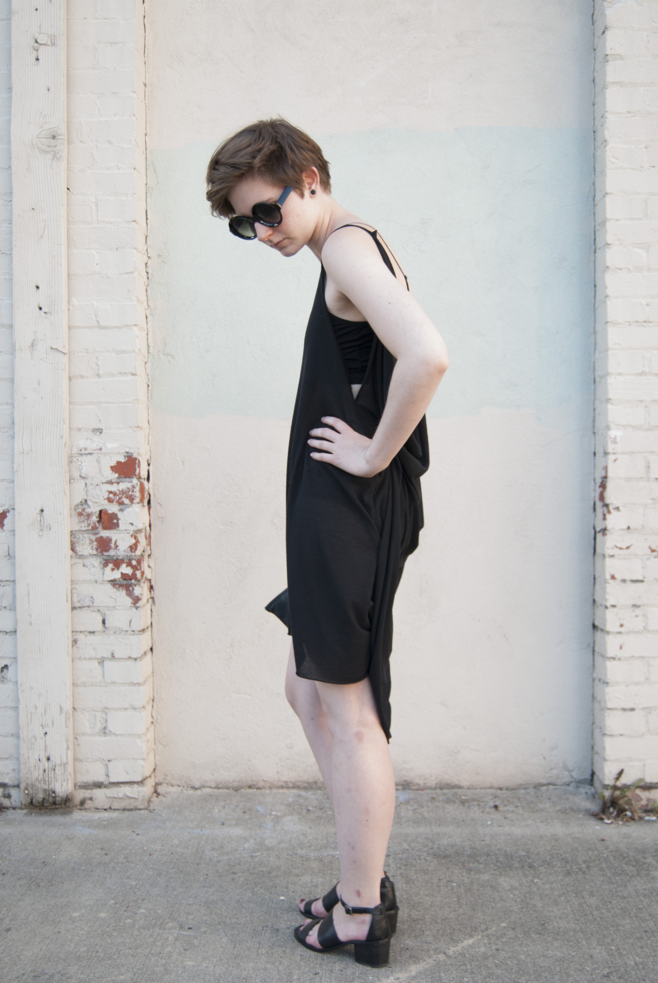 bodyhaus:  GHOST, a see-through dress.  I made a dress that is subtly translucent,