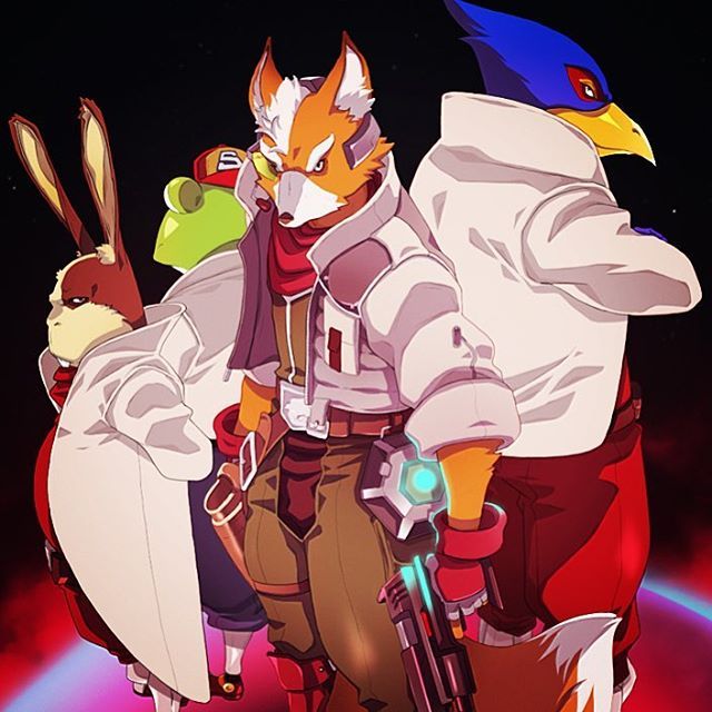 heavymetalhanzo:  Team Starfox \m/ #nintendo #starfox #illustration #fanart #foxmccloud