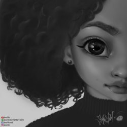 fyblackwomenart:  oofatpigu by JoAsLiN 