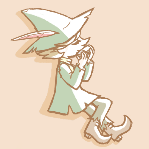  A Snufkin sketch from a bigger piece I’m working on. Liked it so much, wanted to post him on 