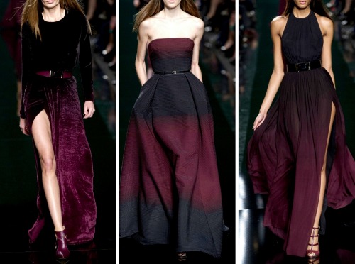 themiseducationofb: People will stare. Make it worth their while → Elie Saab prêt-à-porter | F/W ‘14