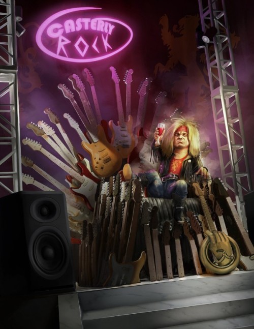 Game of Thrones x 80s Hair Metal: Casterly Rock 1985 [Mashup Art]