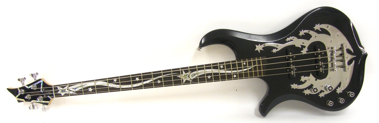plumslices:Bootsy Collins Spacebass and Warwick Guitars 