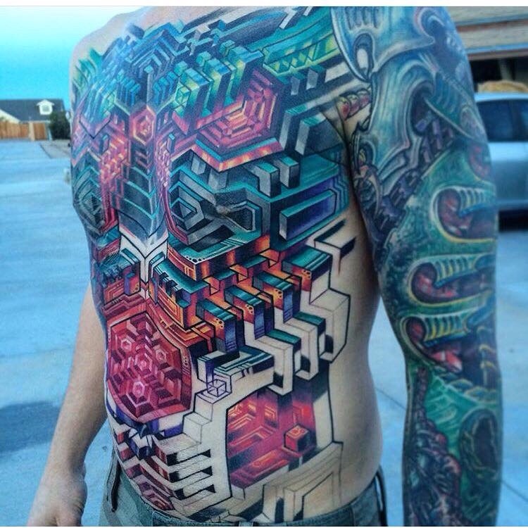Robotic Tattoo by Mike Cole  Check out the story behind thi  Flickr