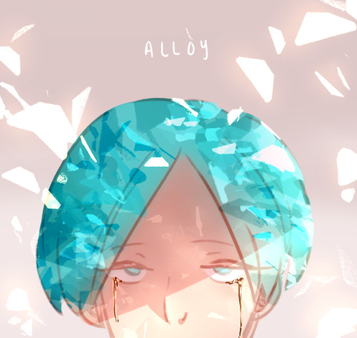 Poor Phos.I found this old Houseki no Kuni doodle of Phos and forgot to post it, so here ya go.