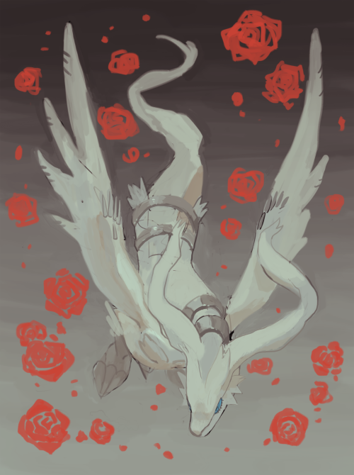 demonrice:reshiram for a friend