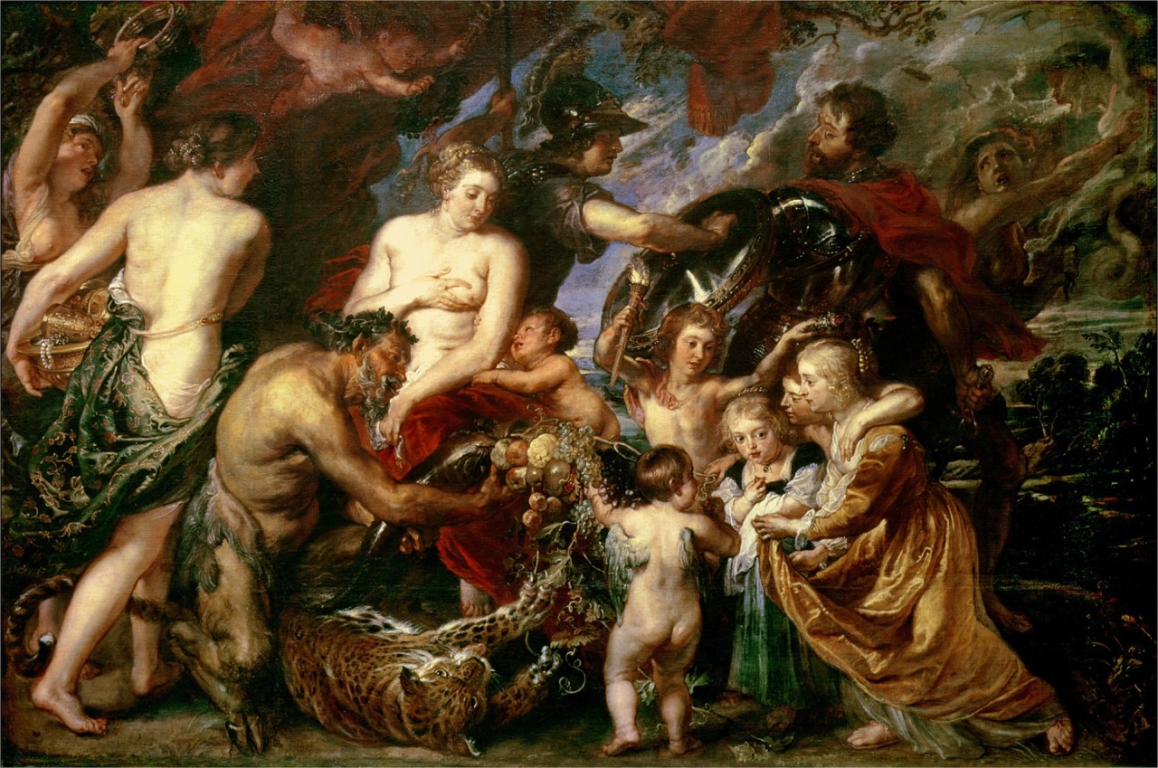 Pieter Paul Rubens (Siegen 1577 - Antwerp 1640); Allegory of Peace and War (Minerva