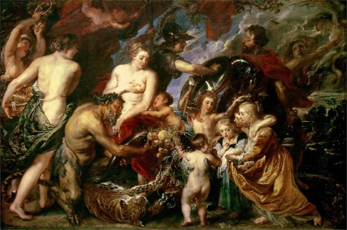 Minerva Protects Pax from Mars (Peace and War), Peter Paul Rubens, 1629