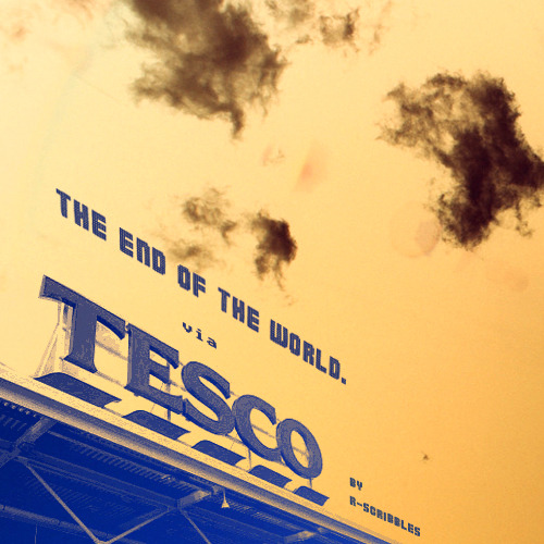 Chapter 3 of The End of The World Via Tescos by r_scribbles.  This brilliant and