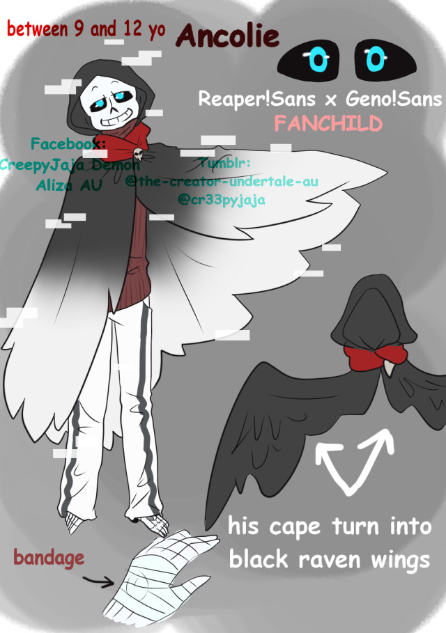 Artemiza on X: My Fan-Child HorrorXGeno Sans~ He is one of my oldest  fan-child! I adore him~ ❤ #horrortale #aftertale #fanchild #horrorxgeno  #horrorsans #genosans #aftersans #sanscest #sansxsans #child #blood  #Nicolas  /