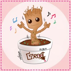 epicgeekdom:  Some Groot art :)