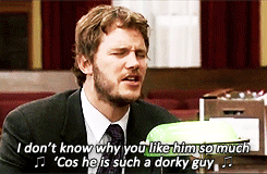 ofnopesandwhyatts:  earmole:   Andy’s second song during The Trial Of Leslie Knope, deleted scene    I AM LEGITIMATELY OFFENDED THAT I’VE NEVER SEEN THIS BEFORE