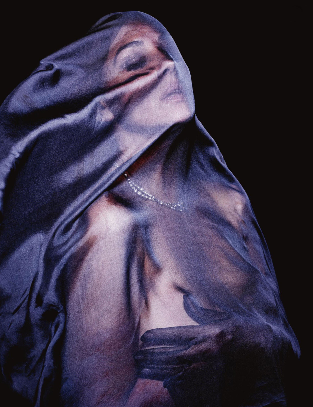 midnight-charm:  Monica Bellucci photographed by Rankin for Lui November 2015Styling: