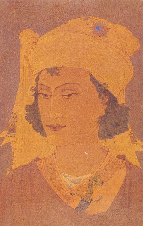 tuzk-e-hind:  Mohammad Abdur Rahman Chughtai (1897 - 1975) was a painter and intellectual from Pakistan, who created his own unique, distinctive painting style influenced by Mughal art, miniature painting, Art Nouveau and Islamic art traditions. He comes