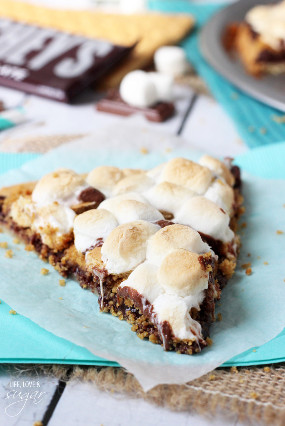 sweetoothgirl:  S’mores Pizza