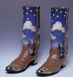 toytheatre:Cowboy Boots by William Wilhelmi,