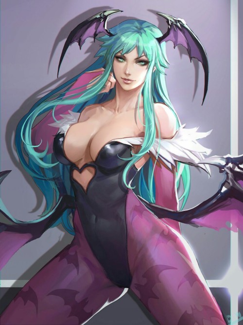 morrigan-aensland-fans: Choose one , or two e.e hehe