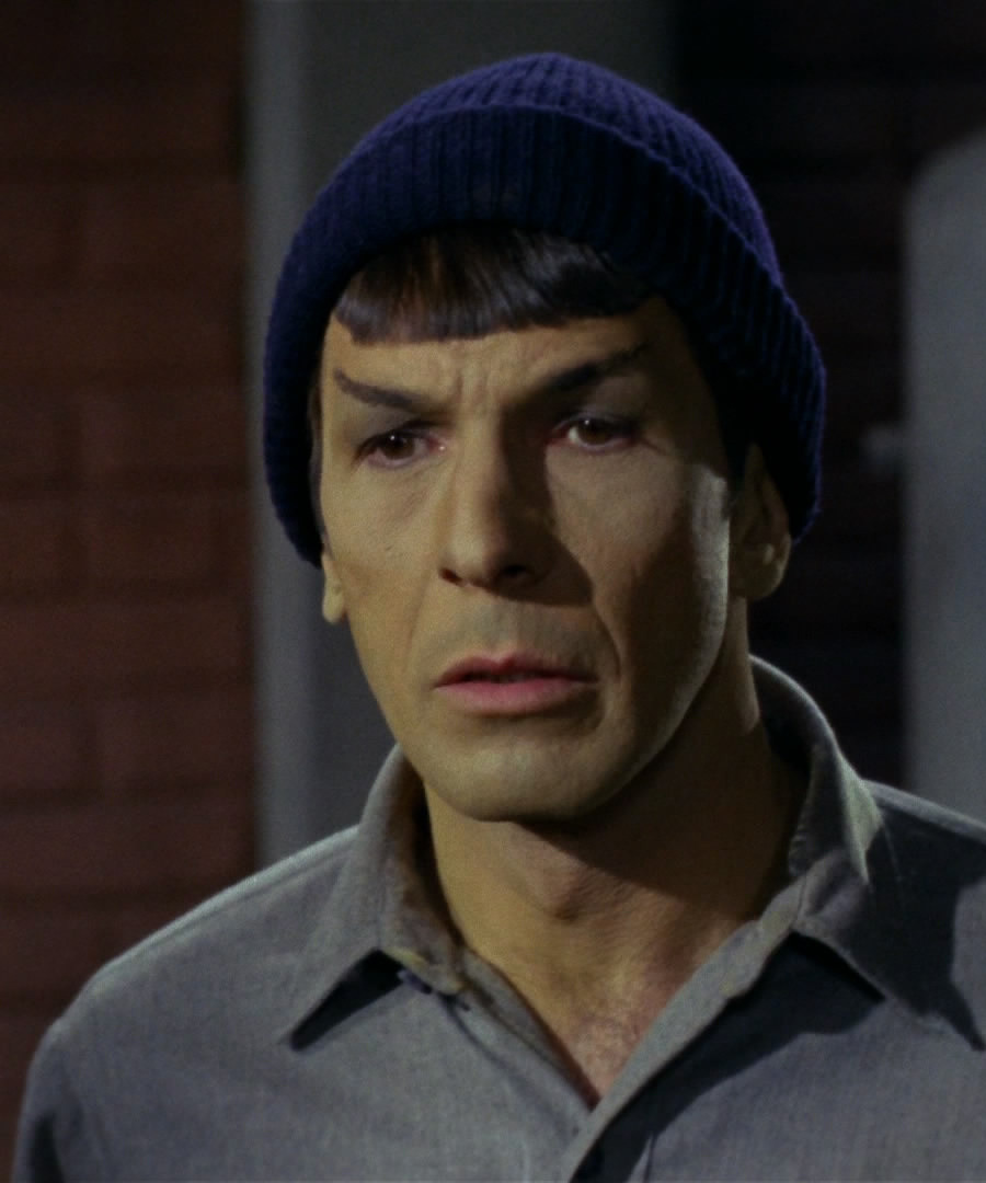 smiley-aea:  Spock in Hats screencaps from (x)