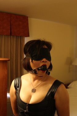sillyloveofawoman:  Hmm must bring out the ball gag again at some point.