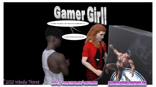 Coming late today, an all new comic from Wendy called Gamer Girl! Get it at https://amazingtransform