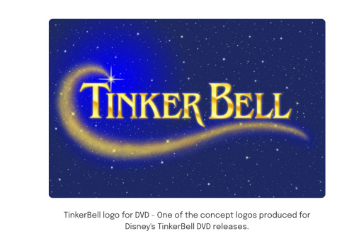 Early TinkerBell Title By Thomas Cain.