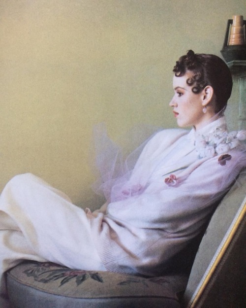 blueblackdream:  Sheila Metzner, Molly Ringwald, Vanity Fair, June 1984  