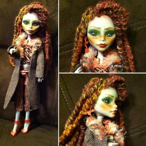 Ghoulia Yelps: Monster High Custom by TerribleToadQueen 