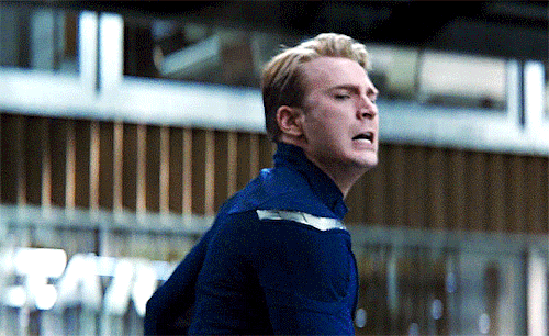 evansensations:Chris Evans as Steve Rogers in Avengers: Endgame (2019)