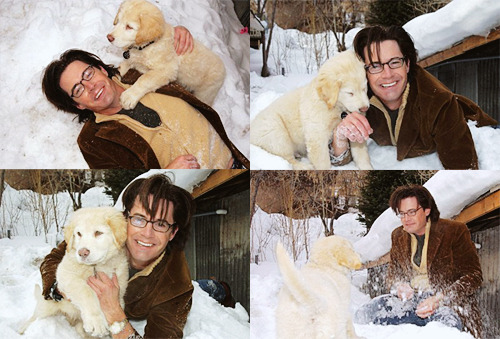 renmorris:i have a folder that’s just pictures of kyle maclachlan with dogs