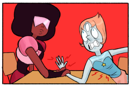 maybe-moonbeams: demilarrydaley: kingcheddarxvii: Arm wrestlin’ comics *slams fist on table* N