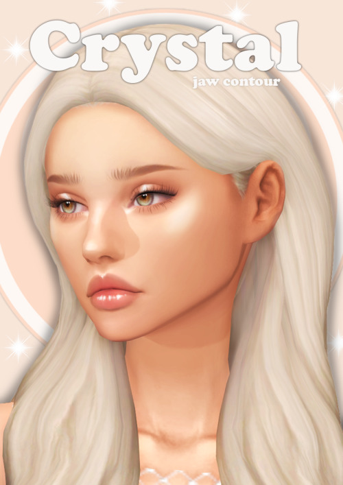 ladysimmer94: CRYSTAL JAW CONTOUR  Evening all, here is the long awaited jaw contour that took me a 