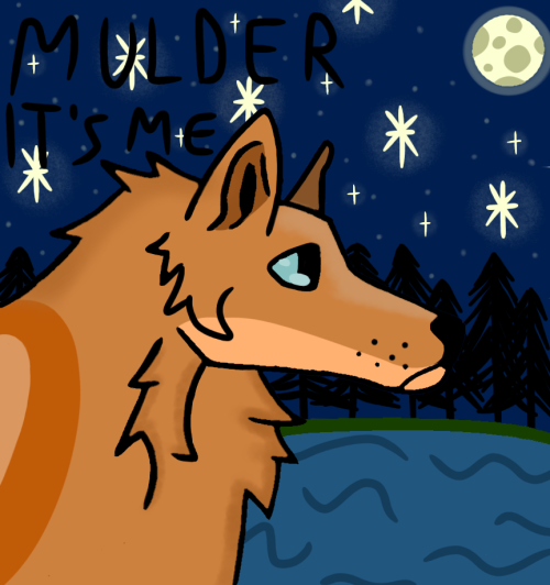 I Drew The Mulder So Here's The Scully :)