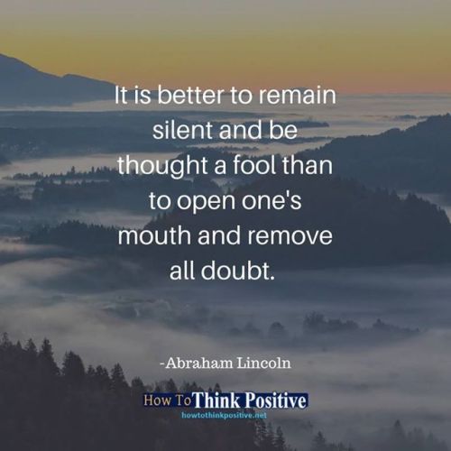 thinkpositive2:  It is better to remain silent porn pictures