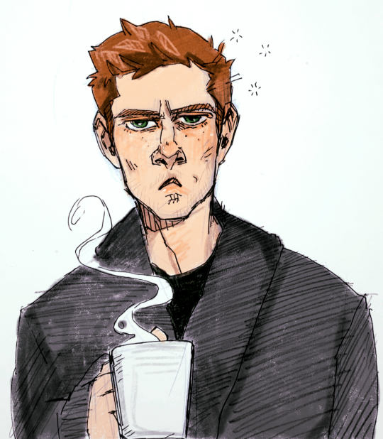 perpetuallycaffeinated:What do you mean, this isn’t a photorealistic portrait of Dean Winchester. It may as well be a photo Next day RT