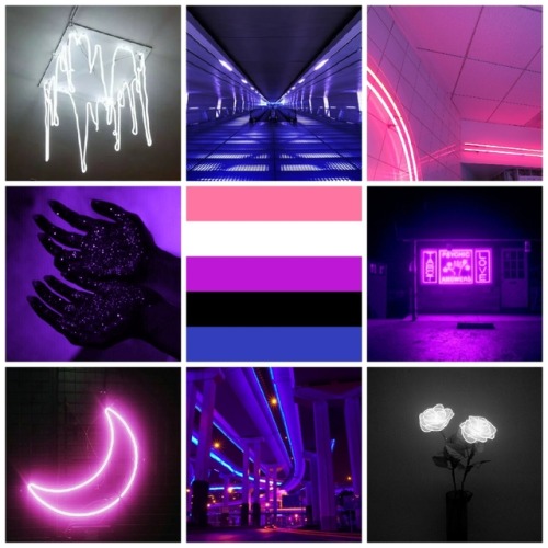 lgbt-mood:Genderfluid glow Aesthetic // for anon -Marin 💐