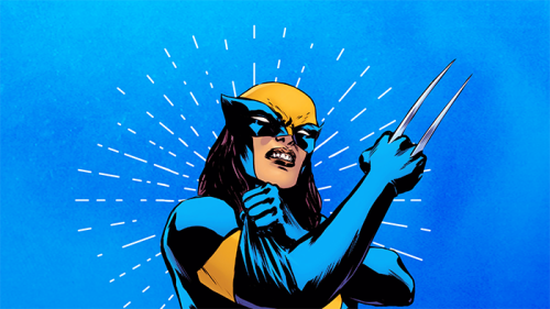 klauswalz:X-23? Who? Like Wolverine?Actually, I’m Wolverine.