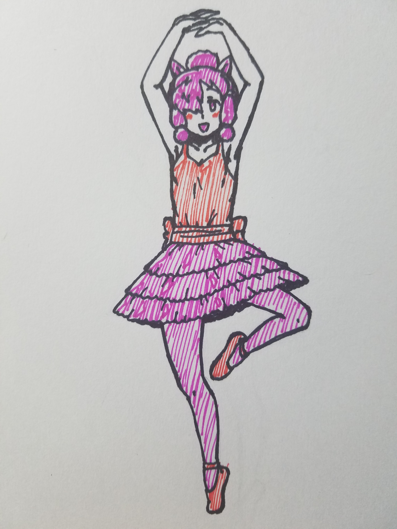 ALPACA-TOBER! DAY 21! A graceful pose for a graceful performance~