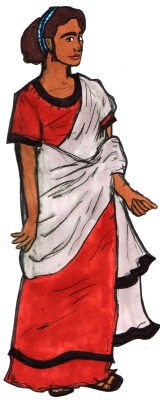 coolchicksfromhistory:  Theano circa 500s BCEArt by collapsiblechair (tumblr)A woman named Theano has long been counted among the early Pythagorean philosophers.  Various sources list her as the student, daughter or wife of Pythagoras.  She may have