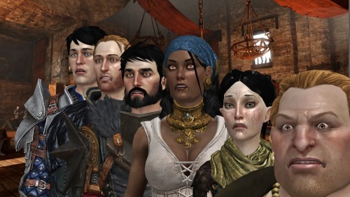 doofyagetoo: Provide your own context. They all walked into the blooming rose and saw that Aveline w