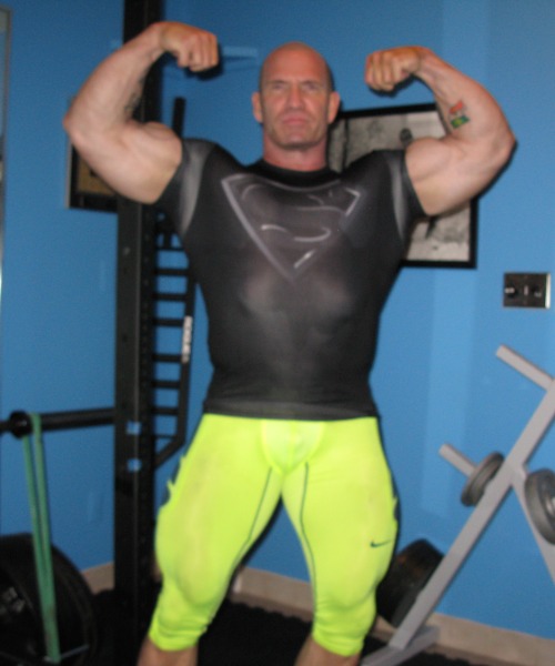 Geared up Muscle Boy