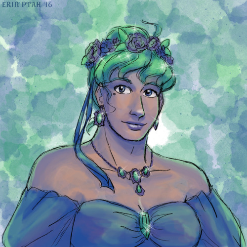  …soooo I heard the internet was looking for more actually-buff women with green hair and sup