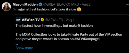 Some Of My Favorite Twitter MxM Moments So Far.