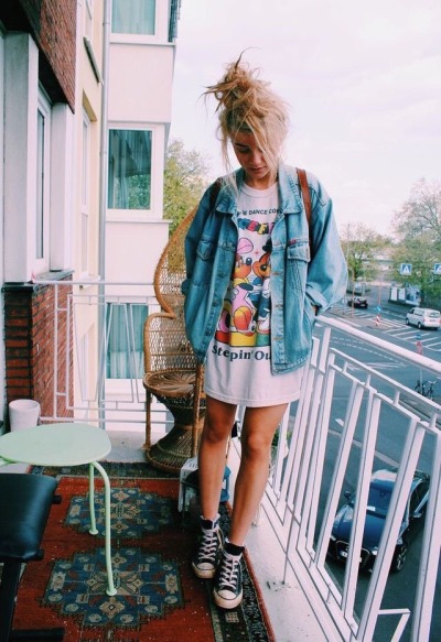 jeans and converse outfit tumblr