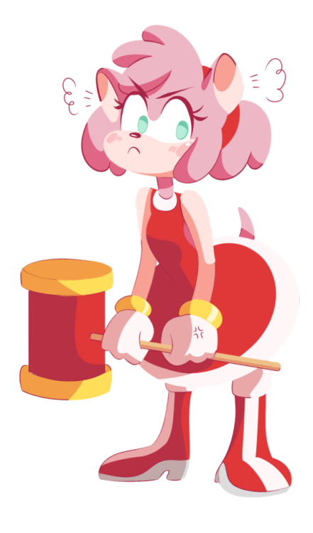 Porn photo snaileyart:AMY ROSE IS HERE!!!!?!