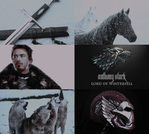 ktradixionales: — Ironstrange; Game of Thrones AU  Anthony Stark is Lord of Winterfell, a man 
