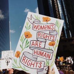 ifiwereabluebird: Women’s March LA